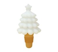 Bouchon De Vin Sapin De Noël Joint D'Étanchéité En Silicone Pour Bouteille | Bouchon en silicone pour vin mousseux Pour Bouteilles Vin Et Champagne Décoration Table Réveillon Noël Fête