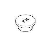 Dornbracht bouchon d'étanchéité 2000 /2 bl 09312009490 2000 /2"