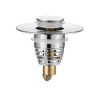 Bouchon d'évier de rechange universel avec passoire, bouchons de vidange de 28 à 33 mm pour baignoire, lavabo et évier de cuisine