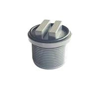 Bouchon d'hivernage Prise Balai + Joint torique 1" 1/2 Gris Claire - Hayward