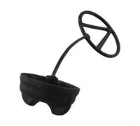 Bouchon d'huile avec retenue pour appareils Cs-271t Cs-310 Cs-330t remplace P021005581 Couvercle de réservoir de carburant en plastique robuste pour outils de jardin Noir