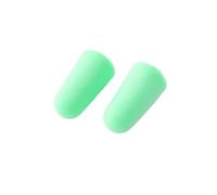Bouchon D'oreille 10 paires de bouchons en mousse anti-bruit for le sommeil, réutilisables, for l'isolation phonique contre ronflement(10 pairs Light green)
