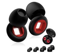 Bouchon d'oreille, Bouchons Doreilles Anti Bruit Réutilisables en Silicone | Bouchon Oreille Moto Concert, Protection Auditive, pour Dormir Concerts Voyages, 4 Tailles XS/S/M/L