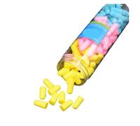 Bouchon D'oreille Lot de 120/150 pièces d'isolation phonique for le sommeil, anti-bruit, mousse souple anti-sommeil(120 mix)