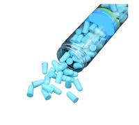 Bouchon D'oreille Lot de 120/150 pièces d'isolation phonique for le sommeil, anti-bruit, mousse souple anti-sommeil(120 blue)