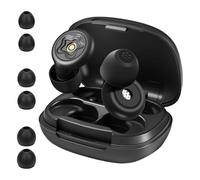 Bouchon D'oreille pour Dormir, 50dB Bouchons Doreilles Anti Bruit en Silicone Souple pour Le Sommeil La Concentration Les Voyages Concerts, avec 5 Paires de Bouchons (S, M, L, Xl)