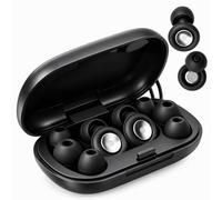 Bouchon d'oreille pour Dormir Anti-Bruit 45dB, Boule Quies en Silicone | 4 Tailles XS/S/M/L, Bouchons Réutilisables Souple et Ergonomiques pour Nuit Calme, Dormeur Latéral, Voyage, Concert
