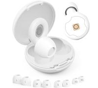 Bouchon d'oreille pour Dormir, Bouchons d’oreilles Anti-Bruit 45 dB | Réutilisables et ultra confortables pour le sommeil, la concentration, les voyages (XS/S/M/L)