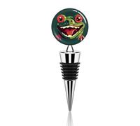 Bouchon en silicone souple en forme de grenouille avec ouverture pour bouteille de vin, bouteille de vin, bouteille de champagne, bouchon de vin réutilisable pour cuisine, bar, cadeau, fête de