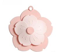 Bouchon Évier Silicone Souple Filtration Cheveux 18cm(Pink) | Double filtration, les , grille 8mm, drainage fluide, design pour fleur esthétique