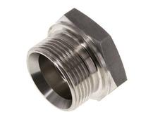 Bouchon G1 1/4'' Acier inoxydable avec cône externe hexagonal 60° 150bar (2107.5psi) Hydraulique