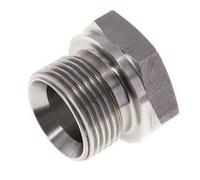 Bouchon G3/4'' en acier inoxydable avec cône externe hexagonal de 60° 175bar (2458.75psi) Hydraulique