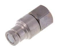Bouchon hydraulique DN 10 à face plate G 1/2 pouce filetage femelle ISO 16028 CEJN D 19.7mm