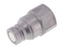 Bouchon hydraulique en acier DN 40 à face plate G 2 pouces filetage femelle D 72.9mm