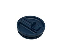 Qwetch Bouchon isotherme étanche pour tasse de voyage – Paille rabattable, Anti‑fuite – Bleu 900 ml