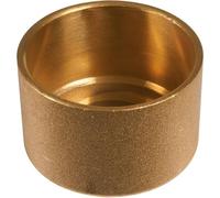 Bouchon laiton à souder - Femelle - Diamètre 28 mm