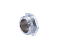Bouchon Laiton Chromé Mâle 20x27 (3/4) x2 bouchons NOYON & THIEBAULT