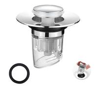 Bouchon Lavabo Salle De Bain Clapet Bonde Lavabo Filtre Vidange Baignoire Universel Anti-Clogging Anti-Odeur Et Anti-Insectes (1 pièce)
