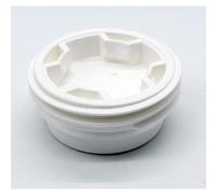 Bouchon male blanc pour fût/bidon 200 litres avec filetage S70x6