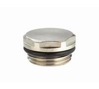 Bouchon mâle chromé pour radiateur mâle M1/2' (15x21) NOYON & THIEBAULT - 803591