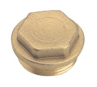 Bouchon mâle en laiton à visser 3/4" Pronorm, lot de 2