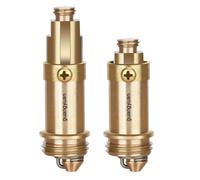 Bouchon pop-up - AIMOONSA - Lot de 2 - Laiton - Clic-clac à ressort - Anti-corrosion