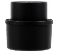 Bouchon pour Boisson Gazeuse Rond PP Silicone, Fête Bière | Bouteille en Verre et Cava, Tête de Pompe Rotative, Bords Lisses, Affichage Gradué Noir