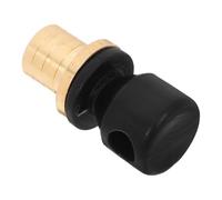 Bouchon pour Bouteille de Vin Décorative en Gourde, 8mm, Laiton | Plastique et Laiton, pour Mini Flacons et Bouteilles en Gourde, Limite les Fuites