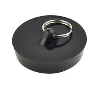 Bouchon pour canalisation - Bouchon d'évier de 4,7cm, Retrait sans Effort | Bouchons d'étanchéité d'évier Portables de Bonne élasticité avec Anneau en Acier Inoxydable, Bouchons de Bain en Caoutchouc