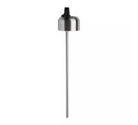 QWETCH - Bouchon Sport avec Paille & Pipette Noir - Compatible Bouteilles Isotherme Titan 1,5L & 2L - Hydratation rapide et pratique