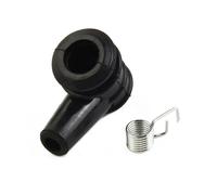 Bouchon universel en caoutchouc HT de 5mm, capuchon de bougie d'allumage, capuchon de bobine d'allumage en caoutchouc, pièces de rechange à ressort, pièce de coupe-bordures de jardin extérieur 1pc