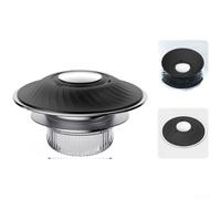 Bouchon Vidange Silicone Épais Anti-Odeur Push-Pull(Black) | Silicone épaissi durable, mécanisme push-pull rapide, bloque les odeurs, anti-insectes, usage quotidien