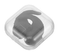 Bouchons D’oreille Antibruit en Silicone, 1 Paire Noire, Réutilisables | Dormir ou Concerts, Confort sans Pression, Boîte de Rangement Incluse, Adaptés au Conduit Auditif Style Aléatoire