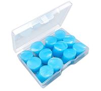 Bouchons d ' oreilles en argile sp é ciale douce 12 pi è ces petits l é ger (Bleu)
