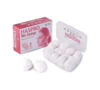 Bouchons d’oreilles en cire Haspro (12 pièces)