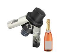 Bouchons de bouteille de champagne,bouchons de champagne pour bouteilles | Bouchon de bouteille en acier inoxydable pour vin mousseux,Bouchons de Cava avec pompe intégrée, bouchons à pression avec pic