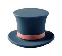 Bouchons de bouteille de vin en silicone en forme de chapeau - Scellant de bière, bouchons décoratifs de bouteille de champagne, bouchons réutilisables pour bouteilles, verre