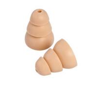 Bouchons de rechange Ultrafit beiges pour 3M Peltor LEP 100 Embout de rechange Tri-Flange 3M Peltor