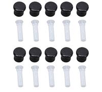 Bouchons de Tête D'arrosage en Plastique, 10 Pièces, pour Buse D'arrêt de Pulvérisation étanche, Idéal pour la Réparation du Jardin et de la Cour