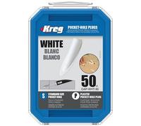 Bouchons de trous de poche standard en plastique blanc - - CAP-WHT-50