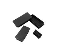 Bouchons de tube rectangulaires, embouts rectangulaires en,inserts de bonde | Plusieurs tailles 5/10/20 pièces for tubes de meubles(15x60 (10pcs))