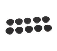 Bouchons de Vidange Climatiseur 20mm, Lot de 10, Ronds Noirs | Plastique et Caoutchouc, Pose sans Outil, pour Unité Extérieure et Sortie de Condensat