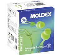 Bouchons d'oreille 34 dB Moldex Twisters Cord 644101 1 paire