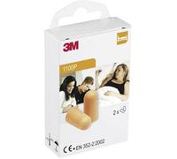 3M Bouchons Oreilles Usage Unique 2 Paires (1100P)