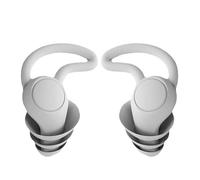 Bouchons d'oreille anti-bruit à trois couches TBEST - Gris - Réduction sonore 31 db