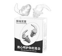 Bouchons d'oreille anti-bruit en silicone réutilisables et | Bouchon anti-bruit pour travail, avion, moto, natation, construction, festival, concert, voyage, femmes et hommes