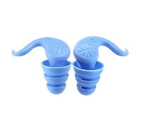 Bouchons D'oreille Antibruit - Paire Étanche En Forme De Corne En Silicone 3x2,5 Cm Avec Étui | Protection Anti-bruit Réutilisable | Aide À La Natation Pour Le Sommeil, Le Travail Et Les Voyages