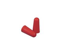 Bouchons d’oreille DELTA PLUS coniques mousse polyuréthane SNR 36 dB 10 paires Rouge Rouge