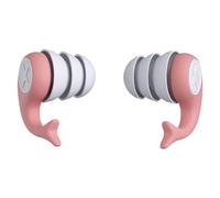 Bouchons d'oreille de concert, bouchons d'oreille anti-bruit - Bouchons d'oreilles réutilisables pour le travail | Protection anti-bruit en silicone résistant à l'eau pour dortoir
