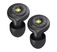 Bouchons d'oreille pour 45 dB antibruit réutilisables doux écouteurs | Lot de 5 paires de bouchons d'oreilles anti-ronflement pour homme et femme - Pour la maison, le bureau, le travail, l'avion